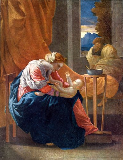Holy Family by Nicolas Poussin